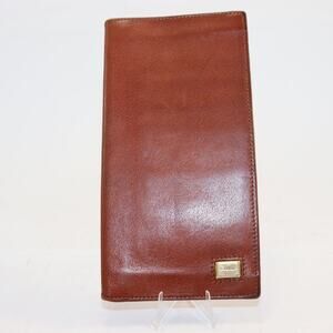 Salvatore Ferragamo Brown Leather Bifold Wallet | Made in Italy | 22 4114